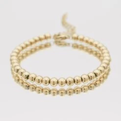 Lena Sphere Beaded Bracelet -Prya Store LenaSpherebeadedAnklet 3