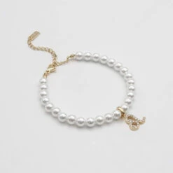 ICY Pearl Zodiac Anklet -Prya Store Leo gold
