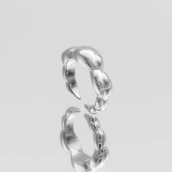 Lia Bubble Band Ring 16 Lia Bubble Band Ring -Prya Store Liaring silver 1