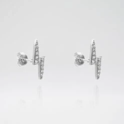 Lightning Bolt Stud Earrings -Prya Store LightningBoltStudEarrings 2 2