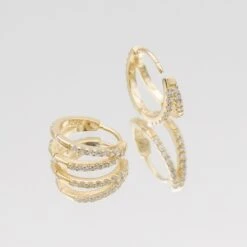 Lola Huggie Earrings -Prya Store LolaHuggiesEarrings 4