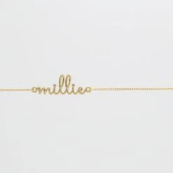 London Custom Name Belly Chain