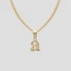 Kayla Lowercase Mini Initial Necklace