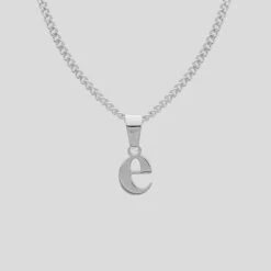 Kayla Lowercase Mini Initial Necklace -Prya Store LowercaseInitialNecklace e PRYA 3