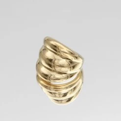 Maeve Chunky Triple Band Ring 20 Maeve Chunky Triple Band Ring -Prya Store Maevering gold 3