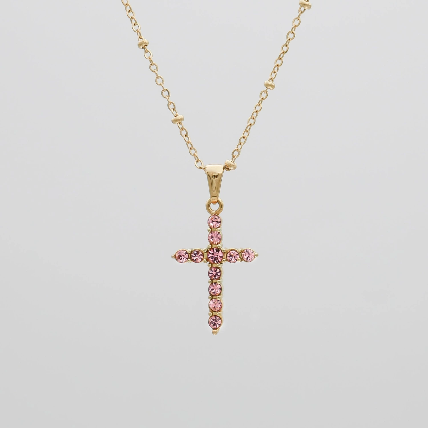 Mary Cross Necklace 1 Mary Cross Necklace