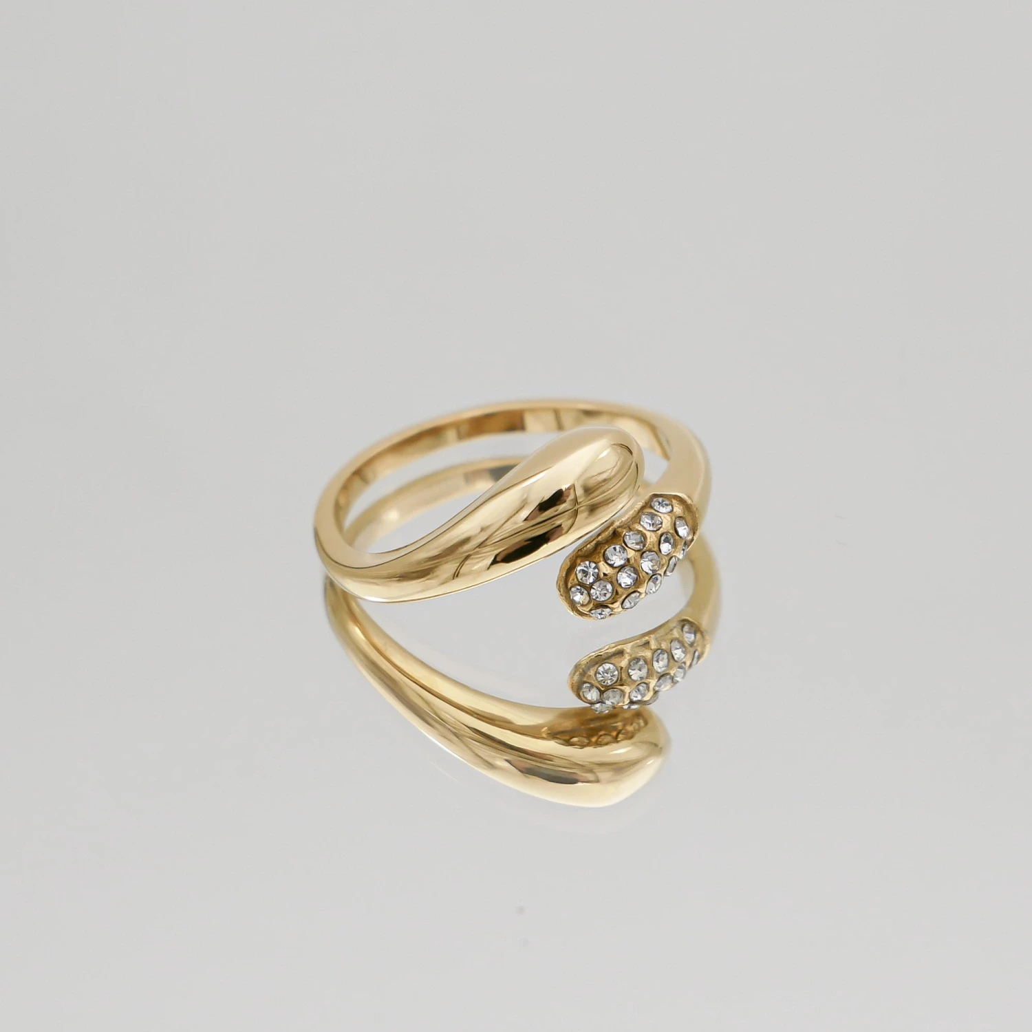 Melia Adjustable Snake Ring 1 Melia Adjustable Snake Ring