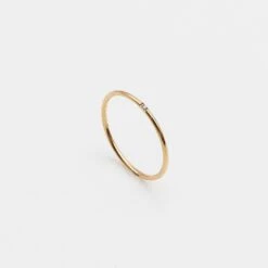 Mila Dainty Diamond Ring 21 Mila Dainty Diamond Ring -Prya Store Mila Dainty Diamond Ring gold 1CZ