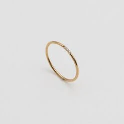 Mila Dainty Diamond Ring 23 Mila Dainty Diamond Ring -Prya Store Mila Dainty Diamond Ring gold 3CZ