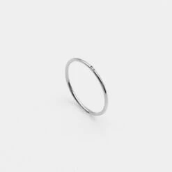 Mila Dainty Diamond Ring 27 Mila Dainty Diamond Ring -Prya Store Mila Dainty Diamond Ring silver 1CZ 2
