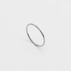 Mila Dainty Diamond Ring 29 Mila Dainty Diamond Ring -Prya Store Mila Dainty Diamond Ring silver 3CZ