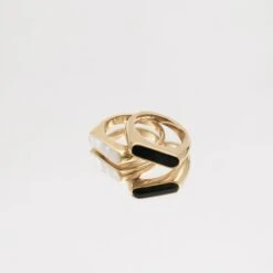 Misha Onyx Ring 10 Misha Onyx Ring -Prya Store MishaRings Gold4 PRYA