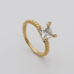 Mya Gemstone Ring 12 Mya Gemstone Ring -Prya Store MyaRing Clear 05 PRYA Edit