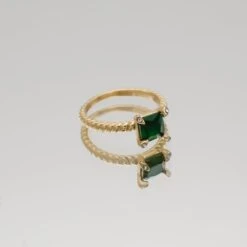 Mya Gemstone Ring 13 Mya Gemstone Ring -Prya Store Myaring Emerald 01 PRYA