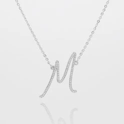 Sydney Initial Necklace -Prya Store NEWICYInitialNecklace 1 2