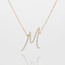 Sydney Initial Necklace -Prya Store NEWICYInitialNecklace 1
