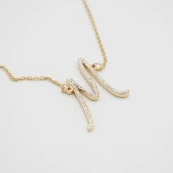 Sydney Initial Necklace -Prya Store NEWICYInitialNecklace 2