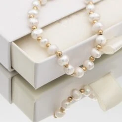 Nadia Pearl Bead Bracelet -Prya Store NadiaBracelets2 gold PRYA