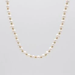 Nadia Pearl Bead Necklace