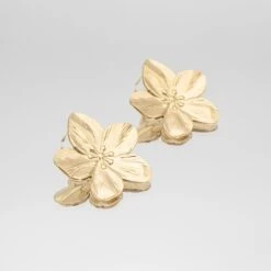 Naya Flower Earrings -Prya Store NayaEarrings2 gold PRYA 1