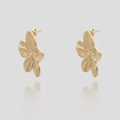 Naya Flower Earrings -Prya Store NayaEarrings4 gold PRYA 1