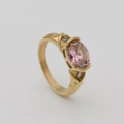 Nyra Gemstone Ring -Prya Store Nyraring Pink 01 PRYA