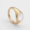 Samaria Opal Signet Ring