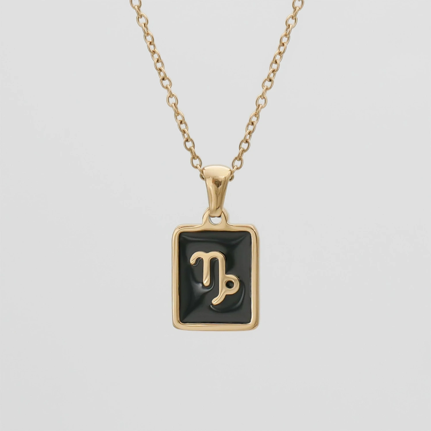 Onyx Zodiac Symbol Necklace 11 Onyx Zodiac Symbol Necklace - Image 11