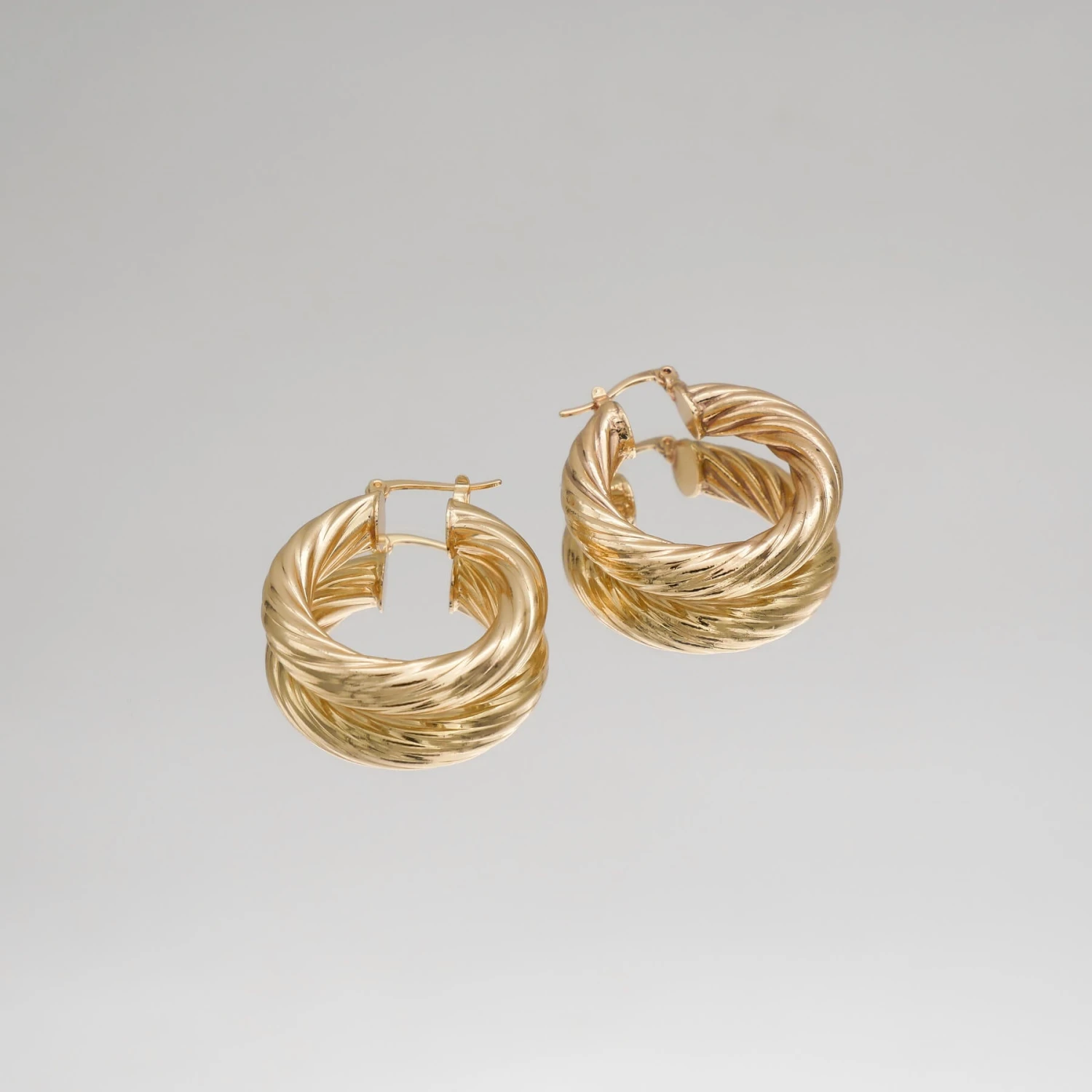 Sara Thick Hoops 5 Sara Thick Hoops - Image 5