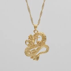 Chinese Dragon Necklace