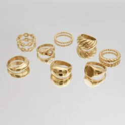 Fine Twisted Ring -Prya Store P1250461