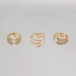 Emmy Adjustable Snake Ring -Prya Store P1280391