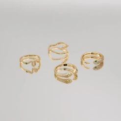 Emmy Adjustable Snake Ring -Prya Store P1280405