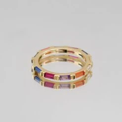 Elsie Rainbow Ring -Prya Store P1280512 2