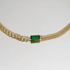 Callie Cuban Contrast Necklace -Prya Store P1280728