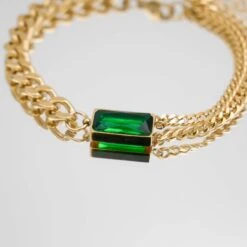 Callie Cuban Contrast Bracelet -Prya Store P1300501