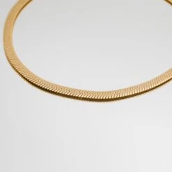 Chunky Herringbone Snake Necklace -Prya Store P1300765