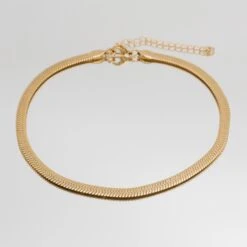 Chunky Herringbone Snake Necklace -Prya Store P1300767