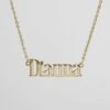 Manhattan Custom Name Necklace