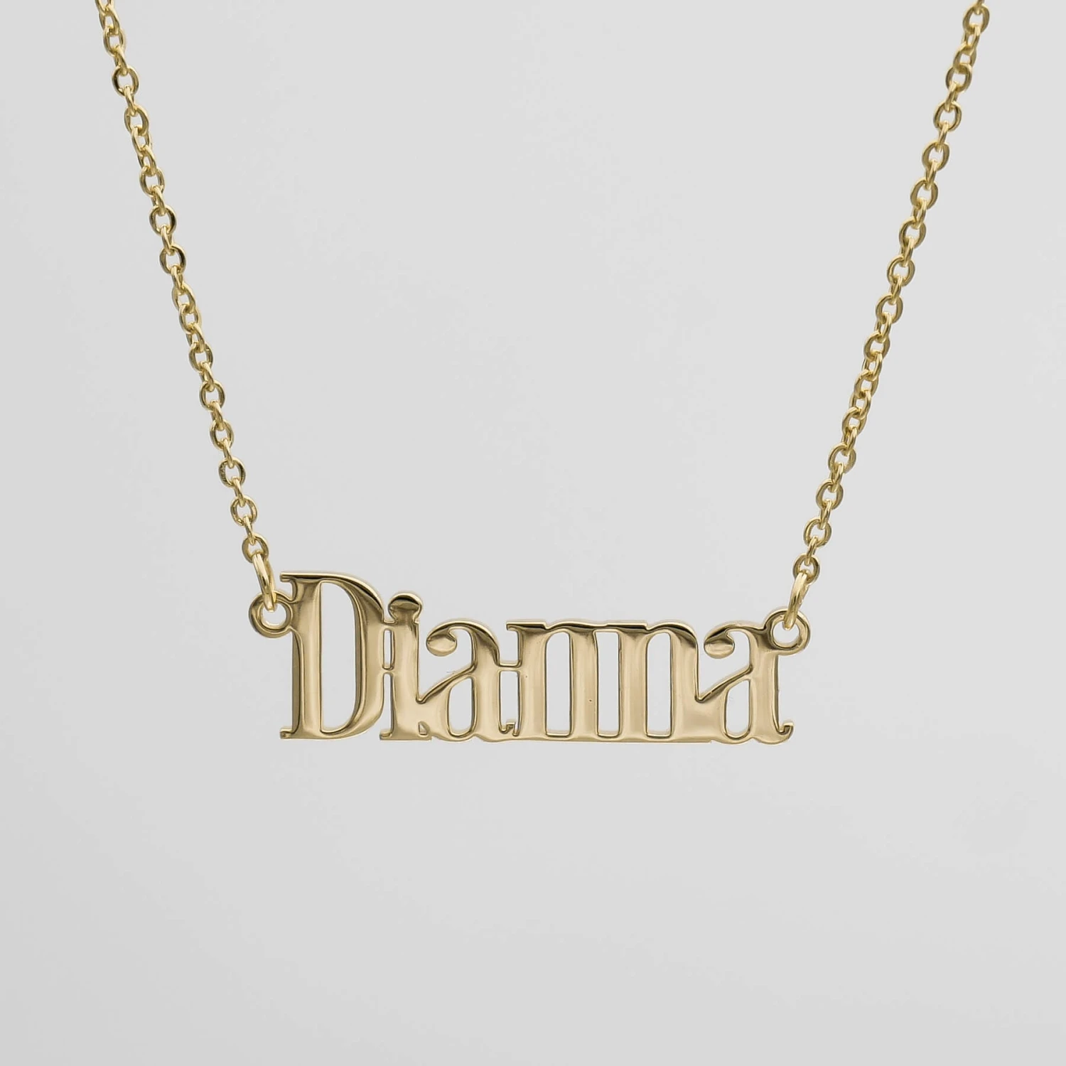 Manhattan Custom Name Necklace 1 Manhattan Custom Name Necklace