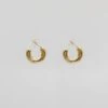 Gold Mini Chunky Hoops