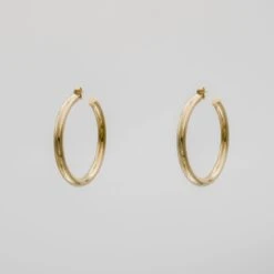 Tia Classic Hoop Earrings -Prya Store P1310633 Recovered