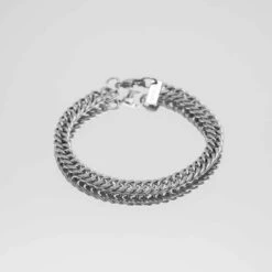 Double Link Curb Chain Bracelet -Prya Store P1310744 2