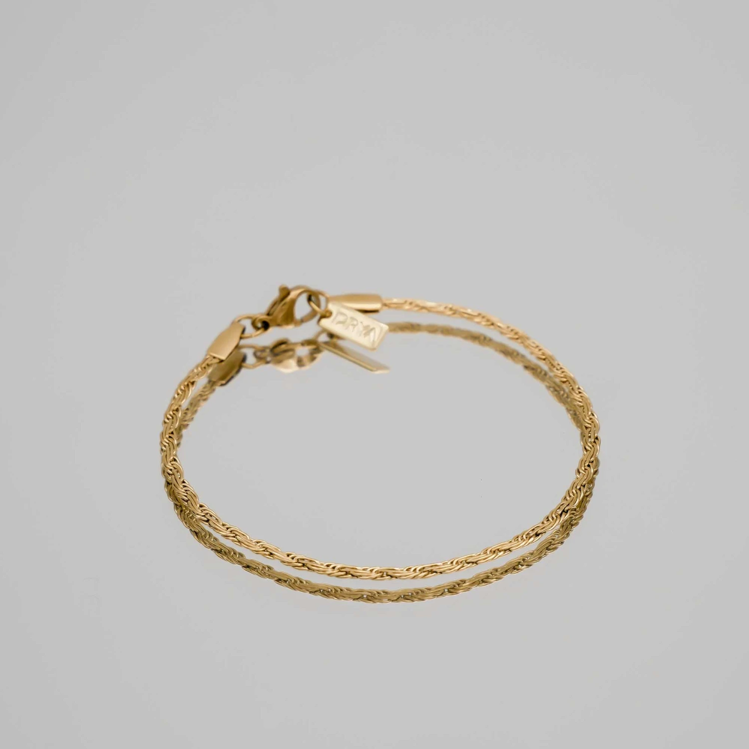 Flat Rope Chain Bracelet 6 Flat Rope Chain Bracelet - Image 6