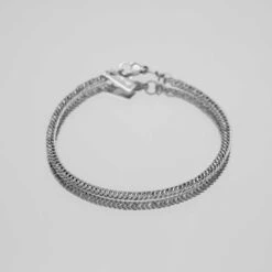 Double Link Curb Chain Bracelet -Prya Store P1310835