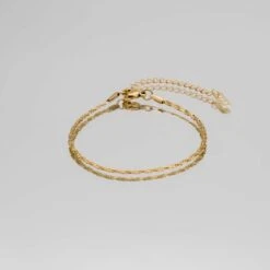 Flat Rope Chain Anklet -Prya Store P1310922