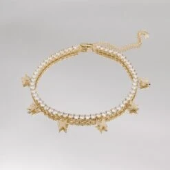 Icy Butterfly CZ Choker | PRYA™ -Prya Store P1330972