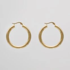 Classic Gold Filled Hoops -Prya Store P13401172