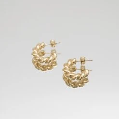 Tamia Twisted Earrings -Prya Store P1360357 PRYA 2