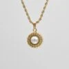 Esme Pearl Round Necklace